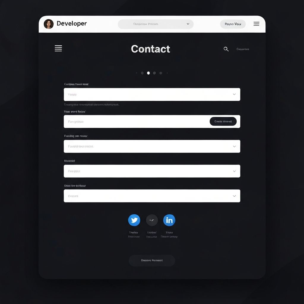 Developer Portfolio Pro thumbnail 4